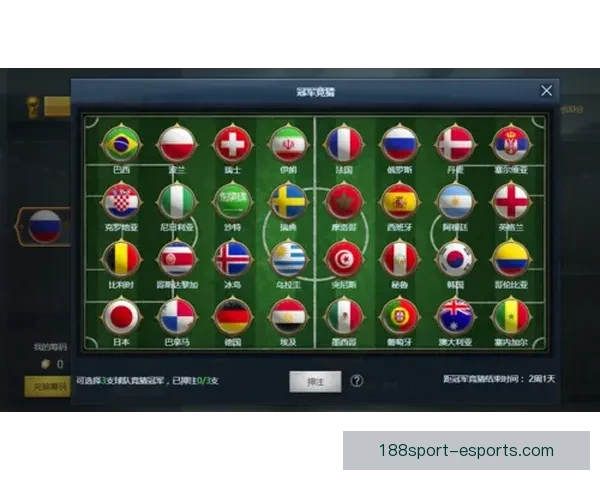世界杯高赔率竞猜平台推荐助您赢取丰厚奖励尽享精彩赛事体验